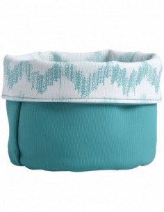 Cesta Medium waterproof turquesa