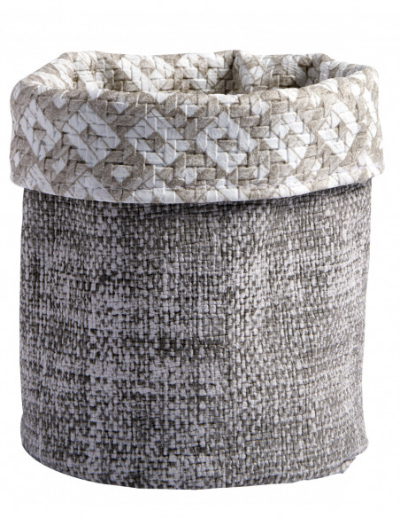 Cesta reversible beige