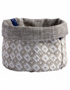 Cesta vintage beige M