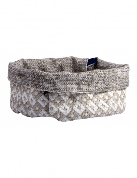 Cesta marina beige reversible 