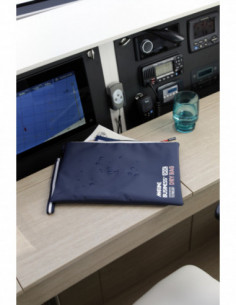 Porta documentos blue navy 2