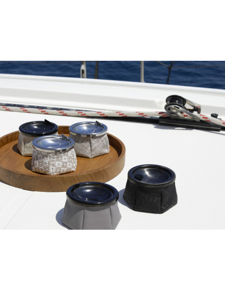 Cenicero Marengo navy grey
