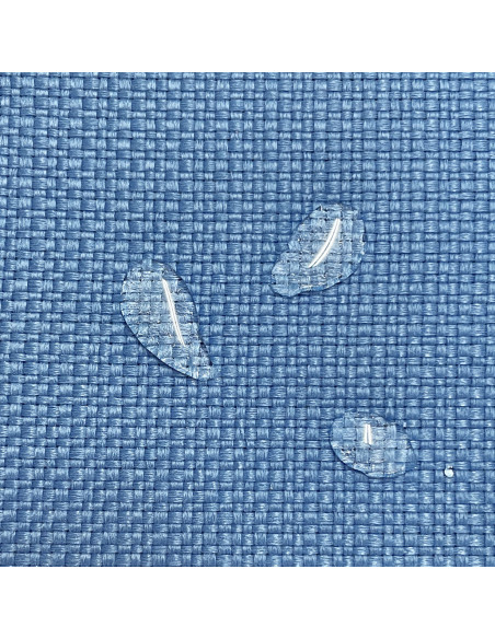 Set 2und cojín Aruba azul 2 tamaños
