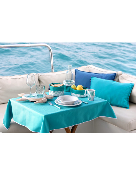 Cesta Large waterproof turquesa