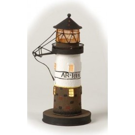 Faro marítimo de hojalata Ar-Men