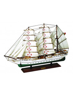 Maqueta de barco buque escuela portugués Sagres