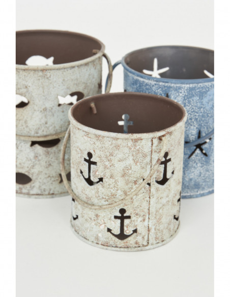 Porta velas hojalata náuticos