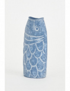 Vasija hojalata pescado 2