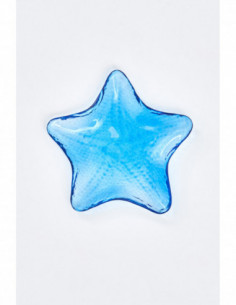 Estrella de mar cristal azulino