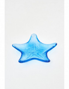 Estrellita de mar de cristal azul