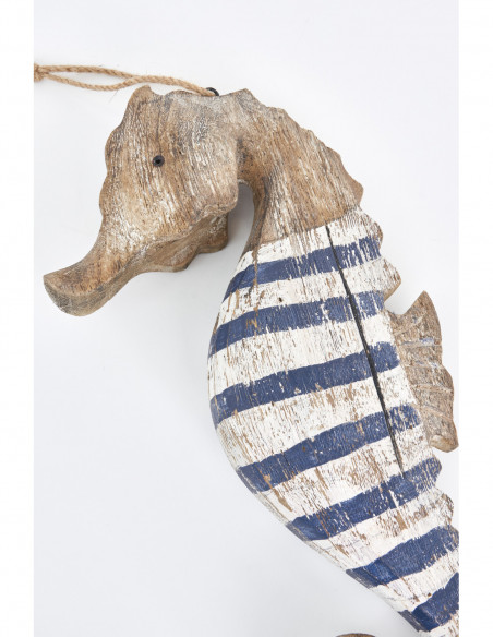 Caballito de mar colgante