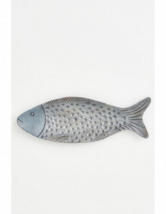 Bandeja grande de aluminio pez