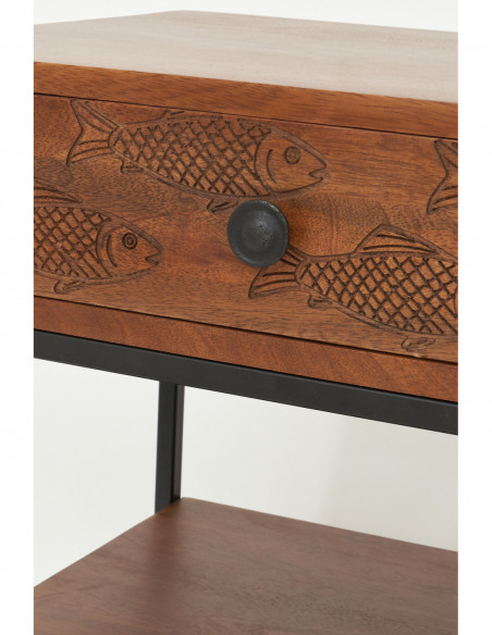 Consola de madera