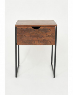 Mesita de noche de pescados náuticos