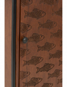 Mesita de noche madera  2