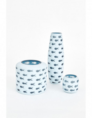 Jarrón marítimo de pescados Jarrón marítimo de pescados