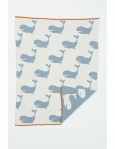 Manta ballena navy 2