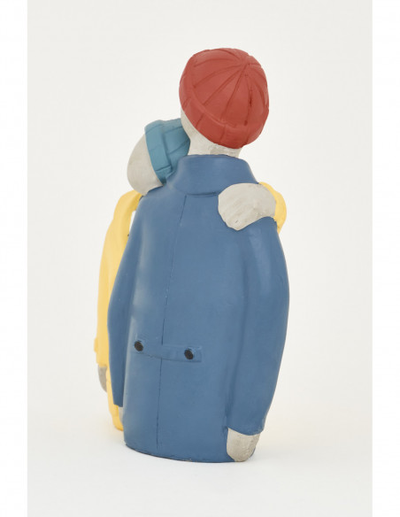 Figura de marineros espalda