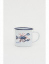 Mug blanco diseño langosta