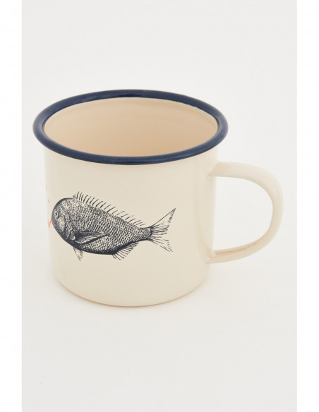 Mug crema de peces 
