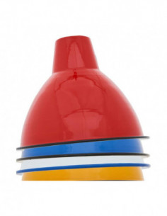 Lámparas de metal esmaltado