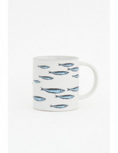 Mug banco de peces