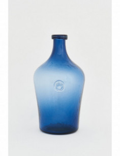 Botella cristal diseño ancla