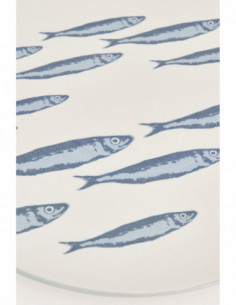 Plato banco de peces 2