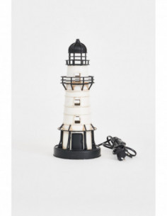 Faro negro y blanco