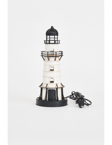 Faro negro y blanco