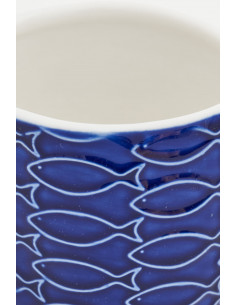 Taza café diseño de peces 2