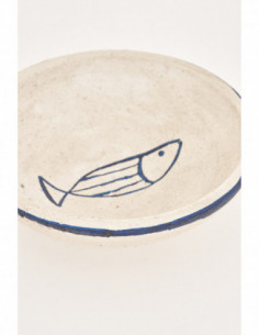 Plato de pescado redondo 2