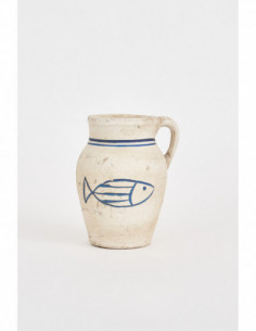 Jarra de pez terracota 