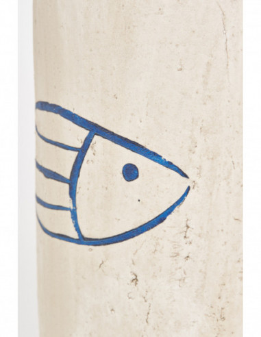 Botella alargada pez