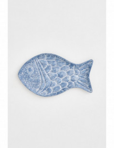 Gran bandeja hojalata pez