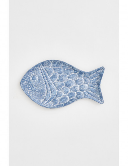 Gran bandeja hojalata pez