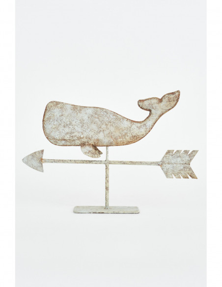 Veleta hojalata de ballena