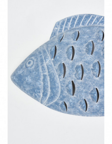 Pez de pared hojalata