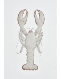 Gran langosta de hojalata