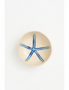 Plato estrella de mar hondo