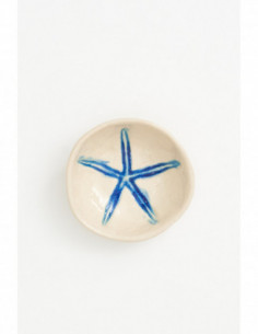 Plato estrella de mar pequeño