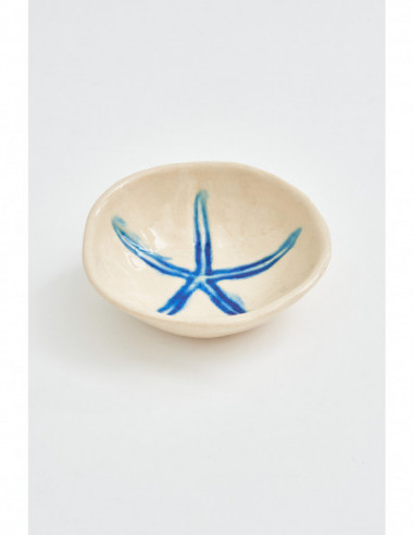 Plato estrella de mar hondo Plato estrella de mar hondo