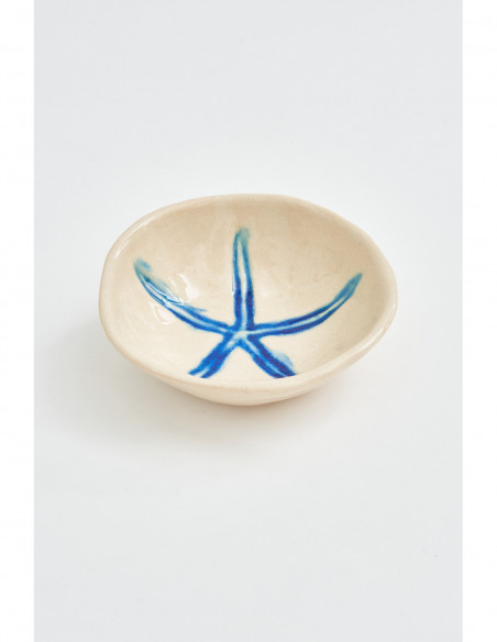 Plato estrella de mar hondo
