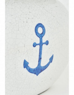 Lámpara blanca diseño ancla 2