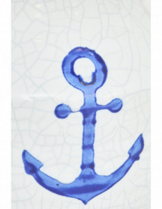 Lámpara terracota ancla náutica 2