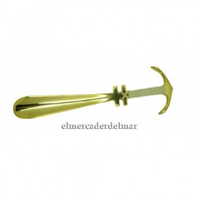 CALZADOR náutico ancla  cabo