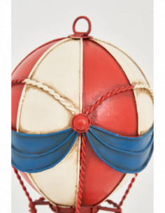 Globo con barca metal rojo 2