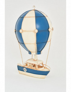 Globo metal azulino infantil