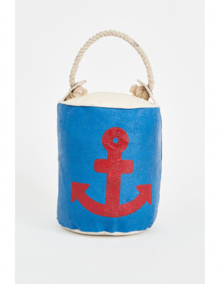 Tope de cuerda ancla navy