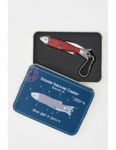 Navaja marina marrón oscuro